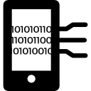 binary on mobile black